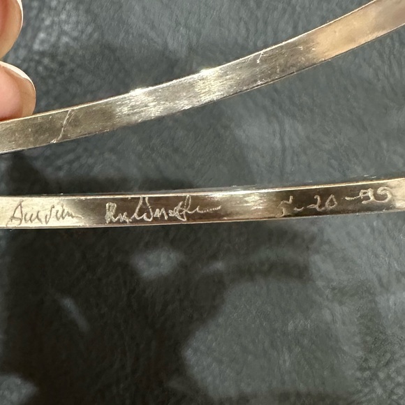 Vintage Artistic sterling silver bracelet - Picture 9 of 11